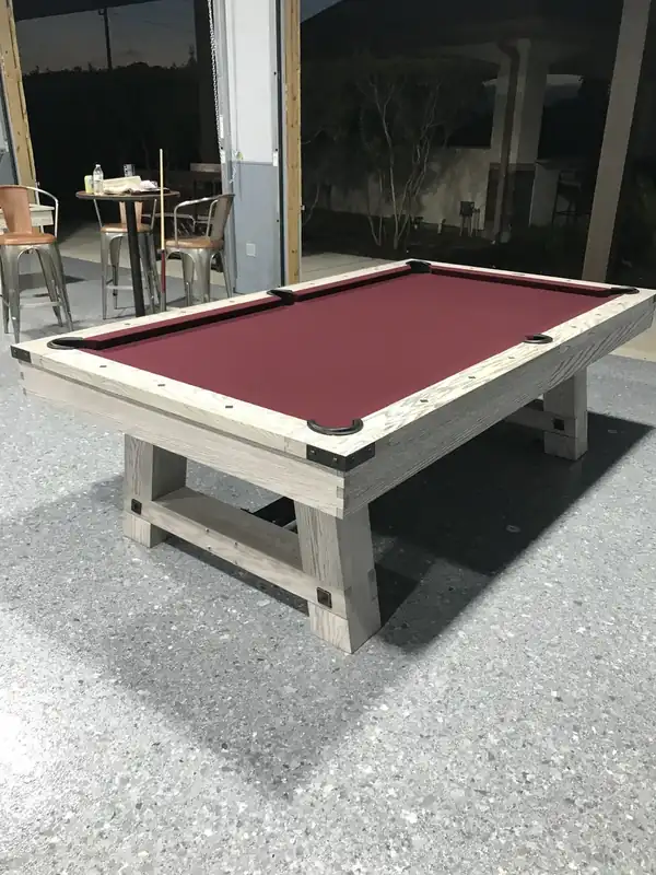 pool table leveling - precision leveled slate after service